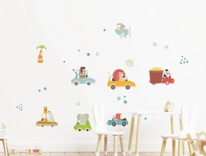 Διακοσμητικά αυτοκόλλητα τοίχου Toy Cars L